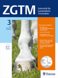 ZGTM - Zeitschrift Für Ganzheitliche Tiermedizin