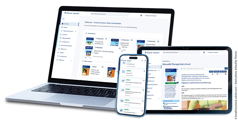 VetCenter auf PC, Tablet und Smartphone
